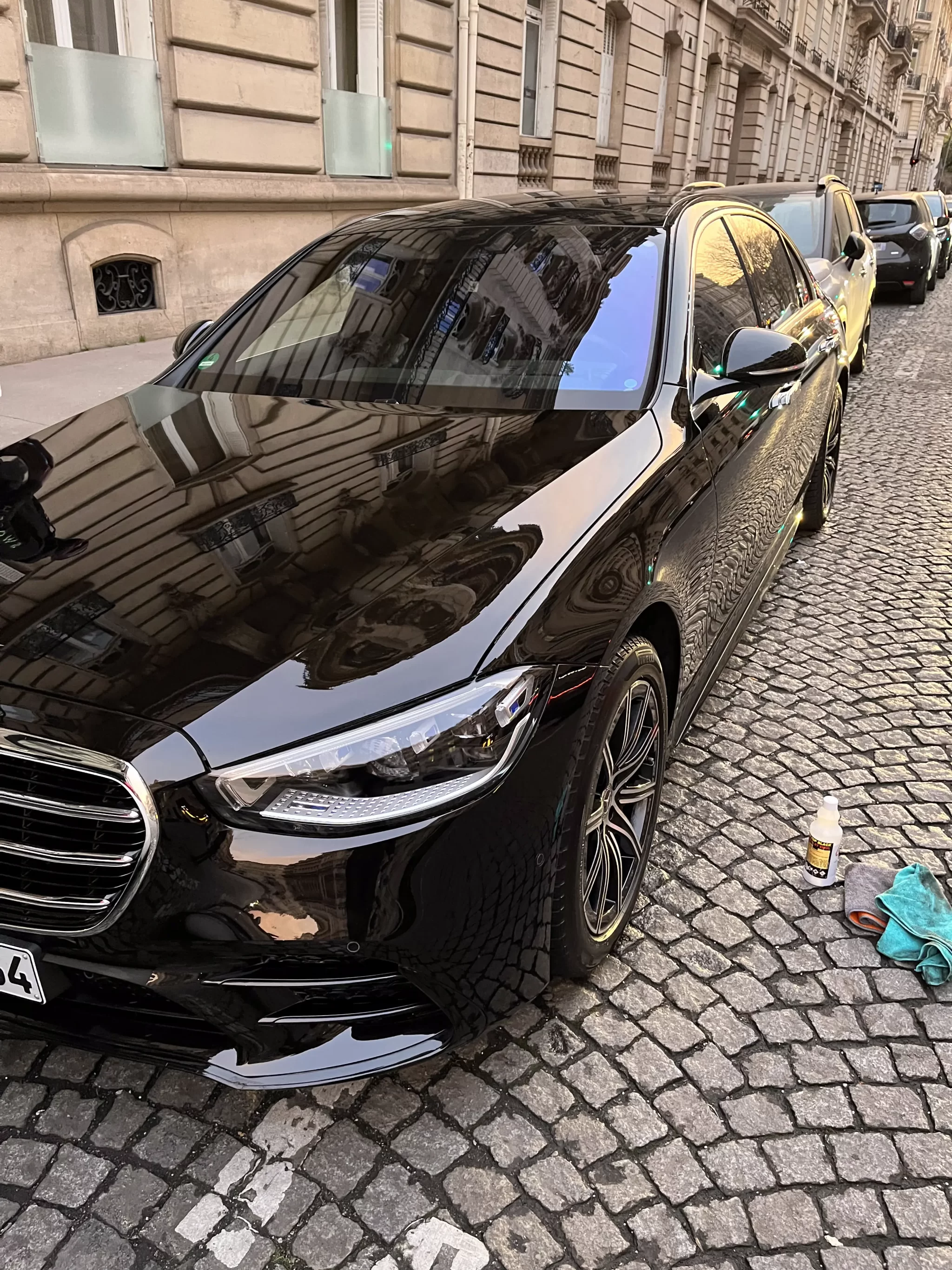 Voiture après lavage