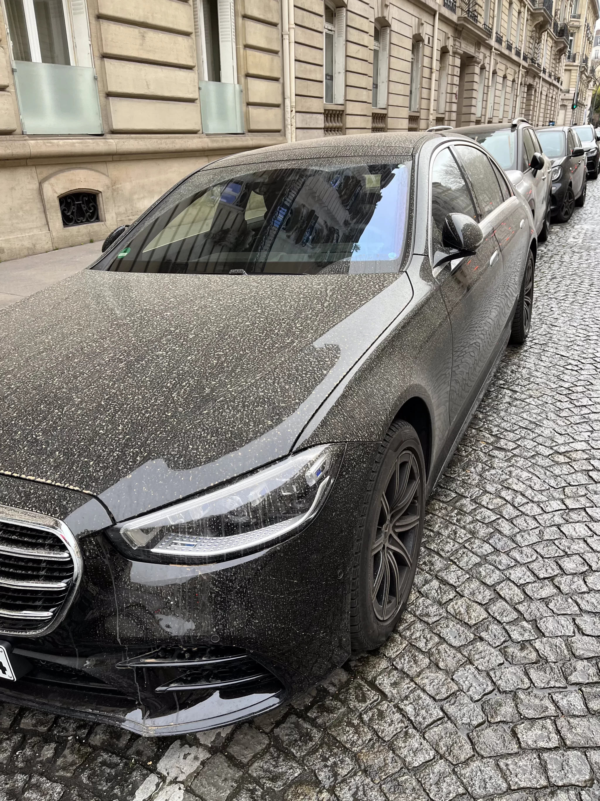 Voiture avant lavage